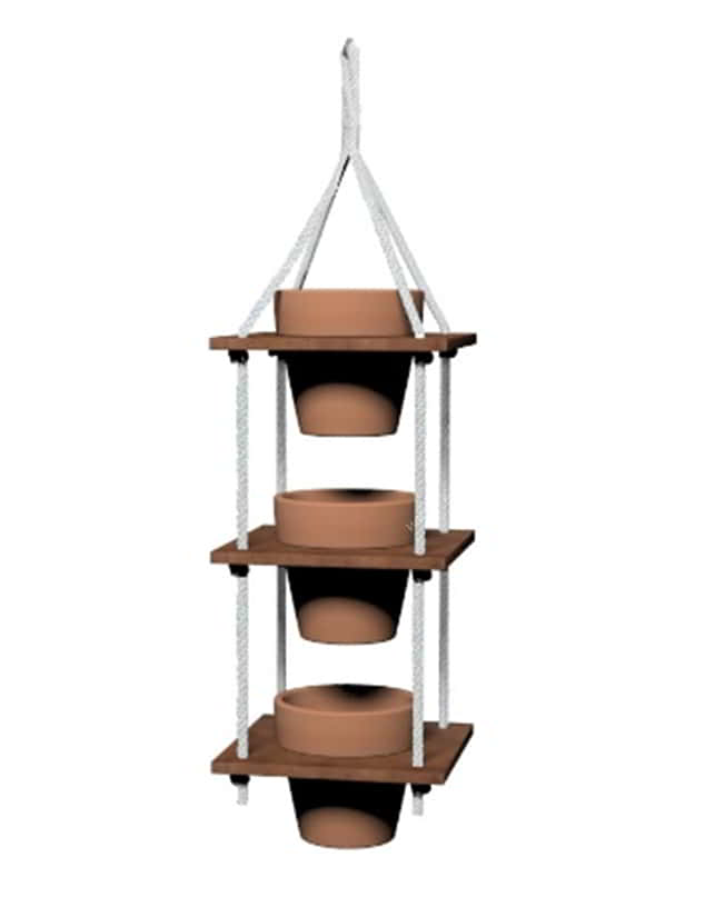 Hanging Pots-HR-41-RT-SET-1