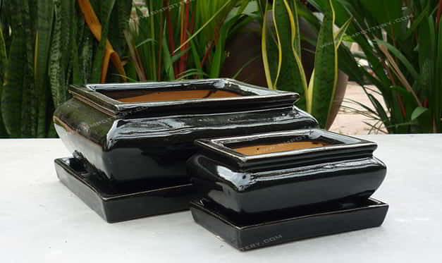 Bonsai Pots-CE-1453-SBLACK-SET-2