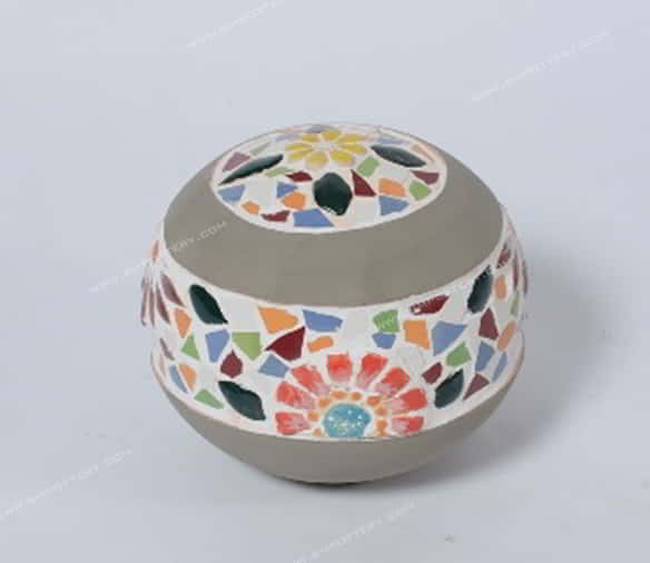 Pots with Mosaic-GO-01D16-RT-MS-591-SET-1