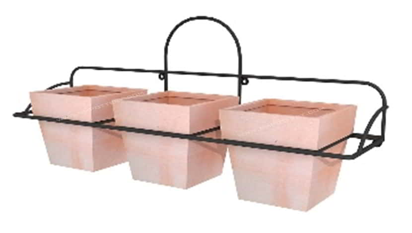 Hanging Pots-HW-63-RT-SET-3