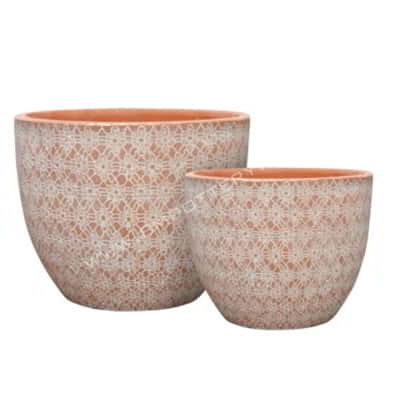 Red Terracotta-RT-7207-W-SET-3