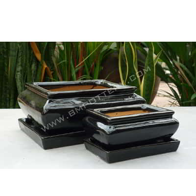 Bonsai Pots-CE-1453-SBLACK-SET-2