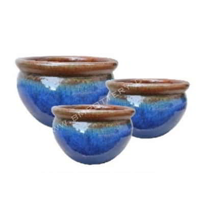 Glazed Terracotta-EW-7418Bluebrown-SET-3