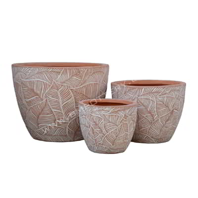 Red Terracotta-RT-7311-W-SET-3