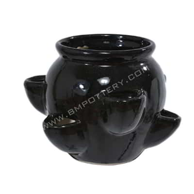 Strawberry Pots-STR-92-CEBlack-SET-1